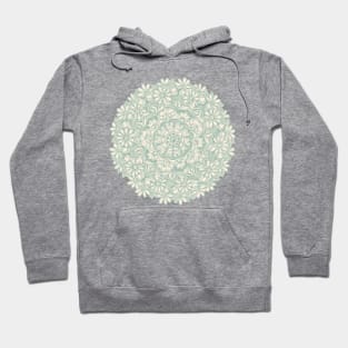 Sage Medallion with Butterflies & Daisy Chains Hoodie